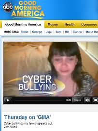 Good Morning America story on Cyber Bullying