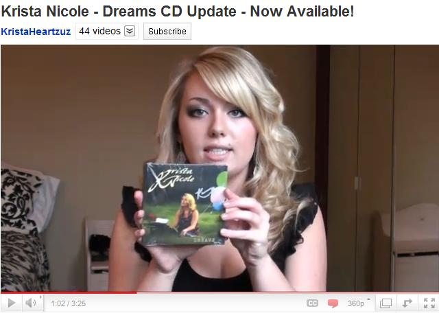 Krista's video about the Dreams CD!